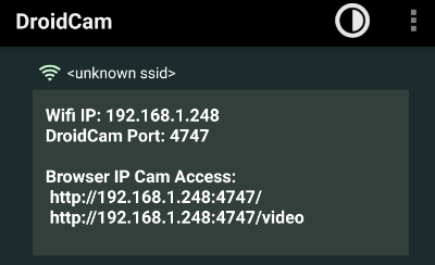 Droidcam wireless 2024 webcam mac